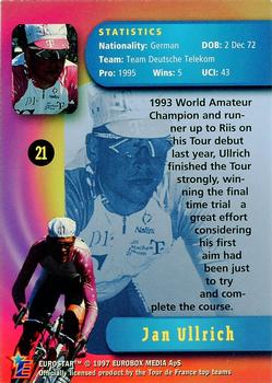 1997 Eurostar Tour de France #21 Jan Ullrich Back